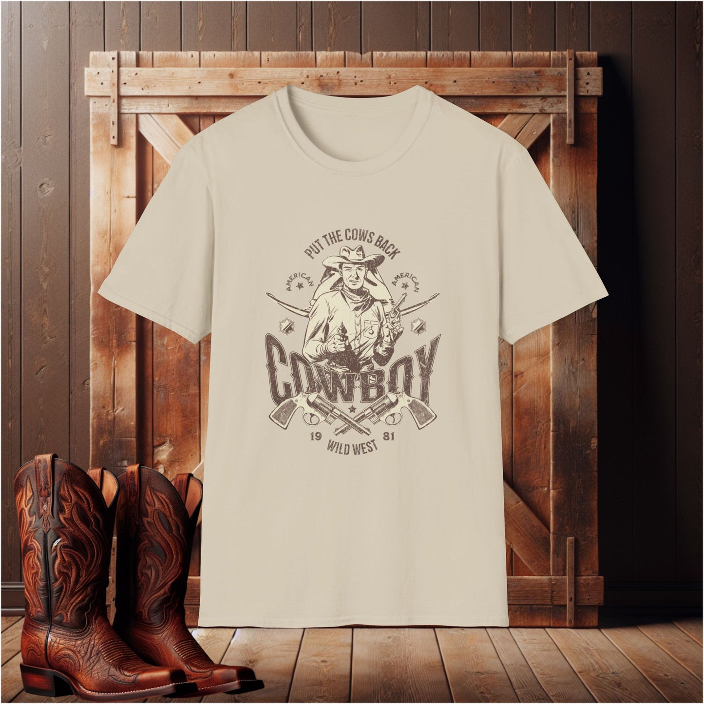Put The Cows Back T-shirt