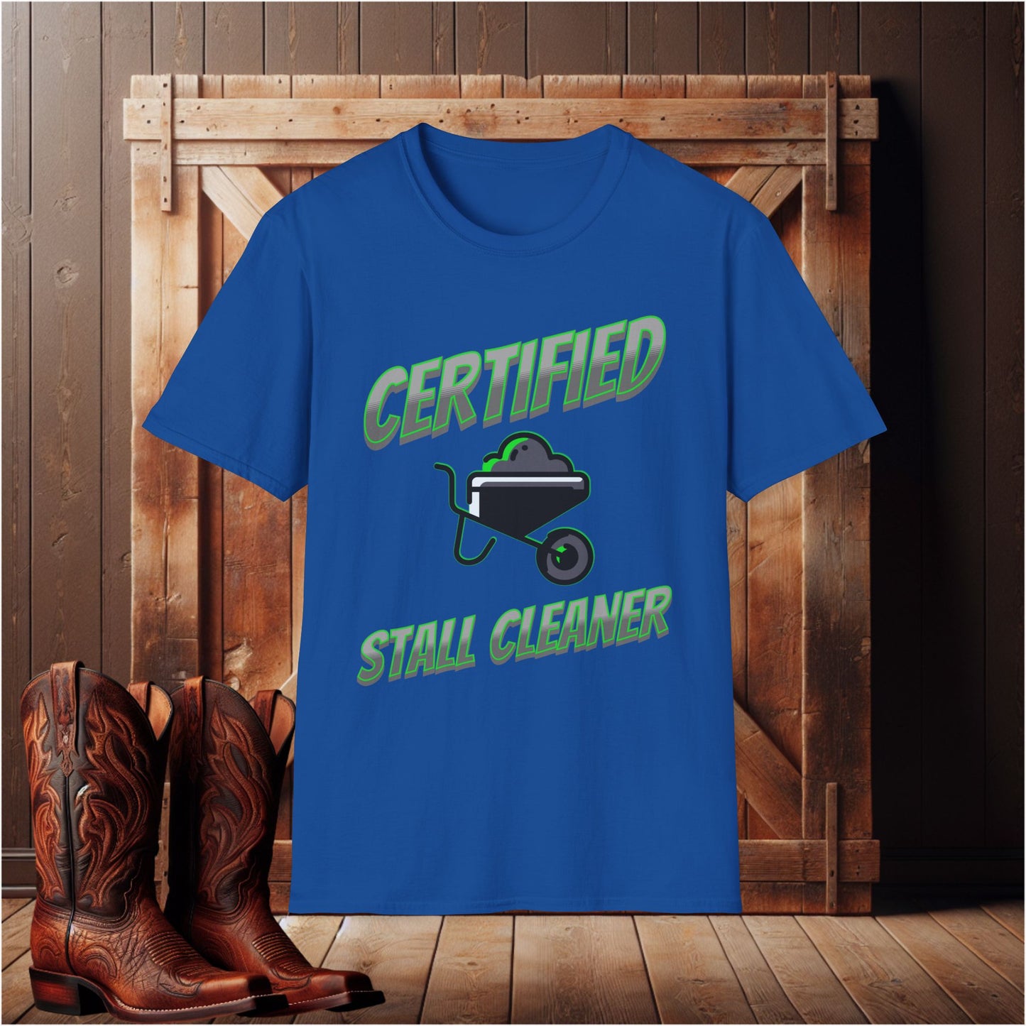 Certified Stall Cleaner T-Shirt