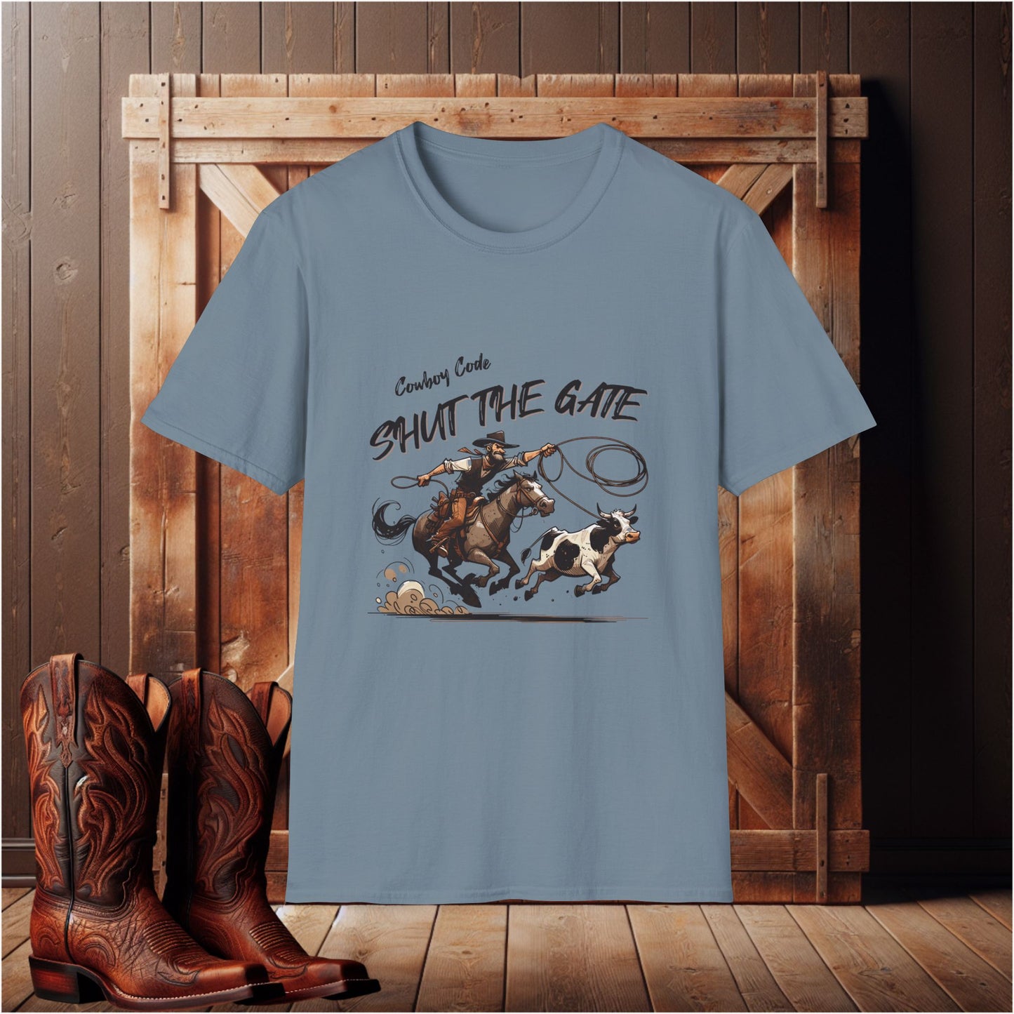 Shut the Gate" T-Shirt