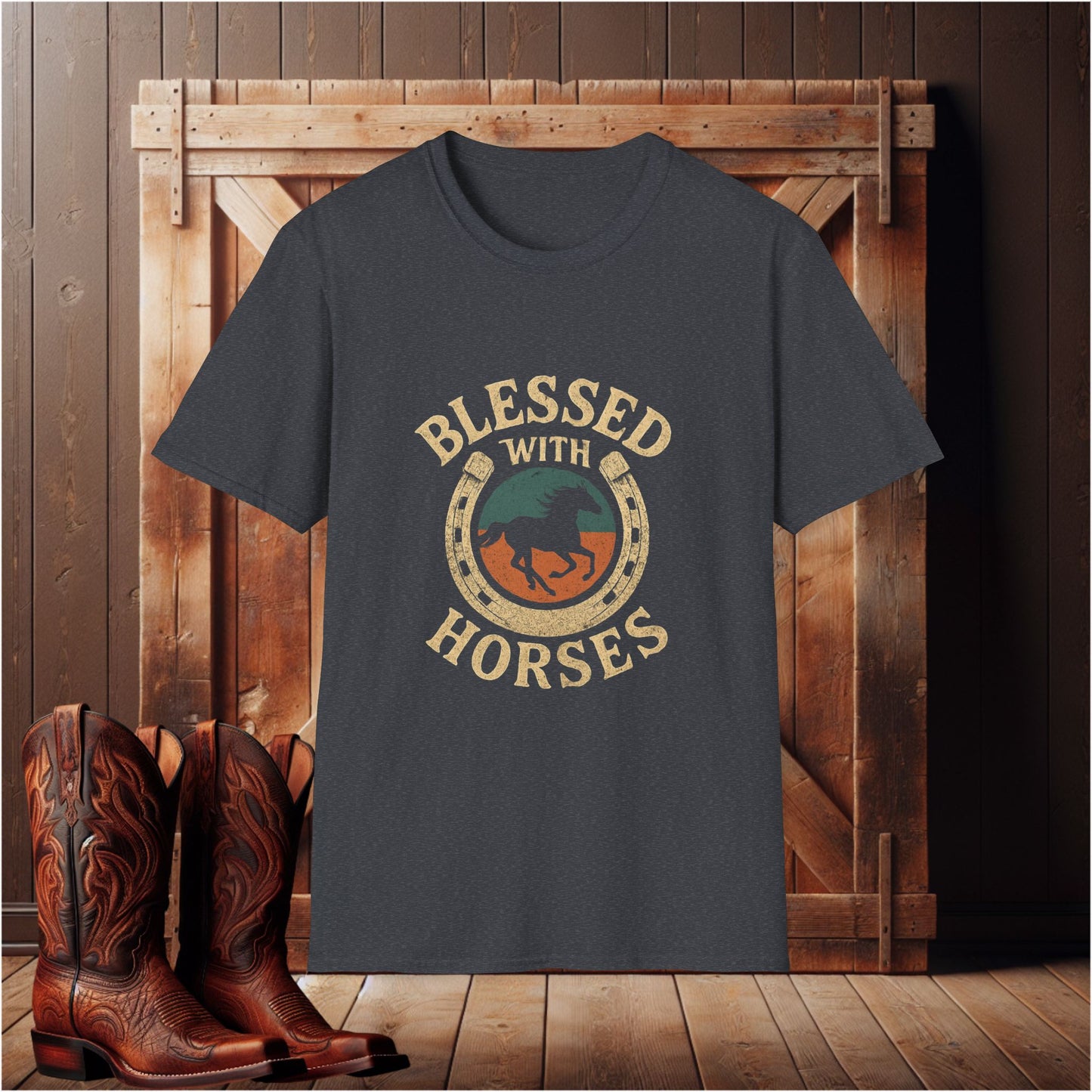 Blessed with Horses T-Shirt