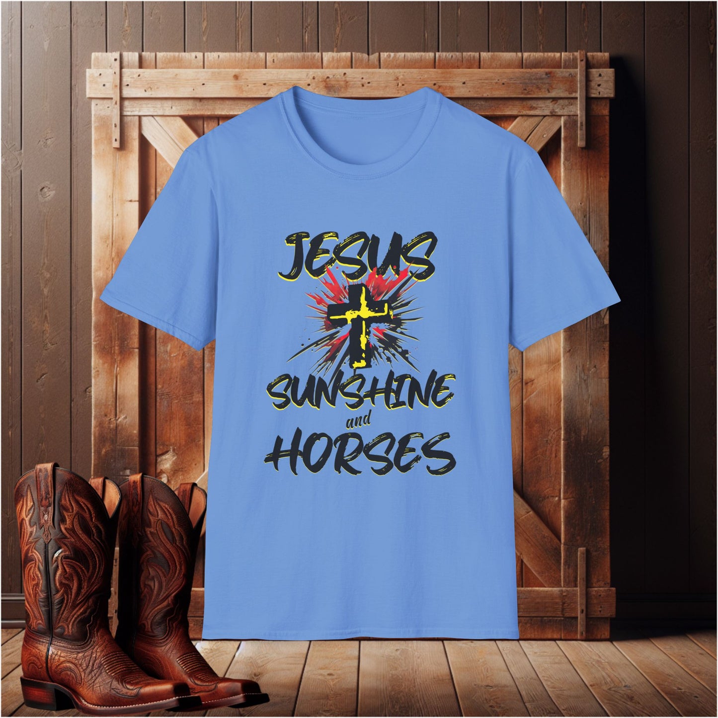 Jesus, Sunshine & Horses T-Shirt
