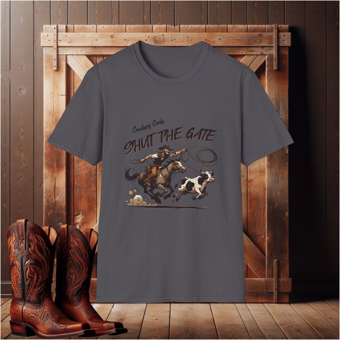 Shut the Gate" T-Shirt