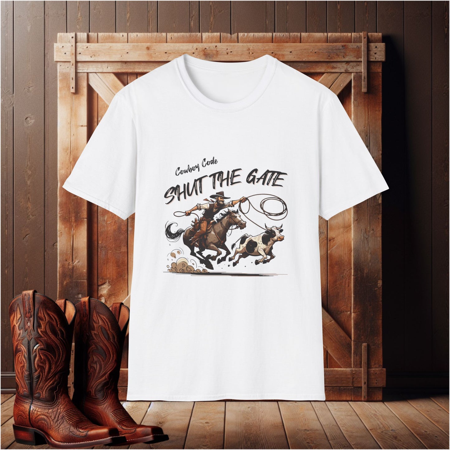 Shut the Gate" T-Shirt