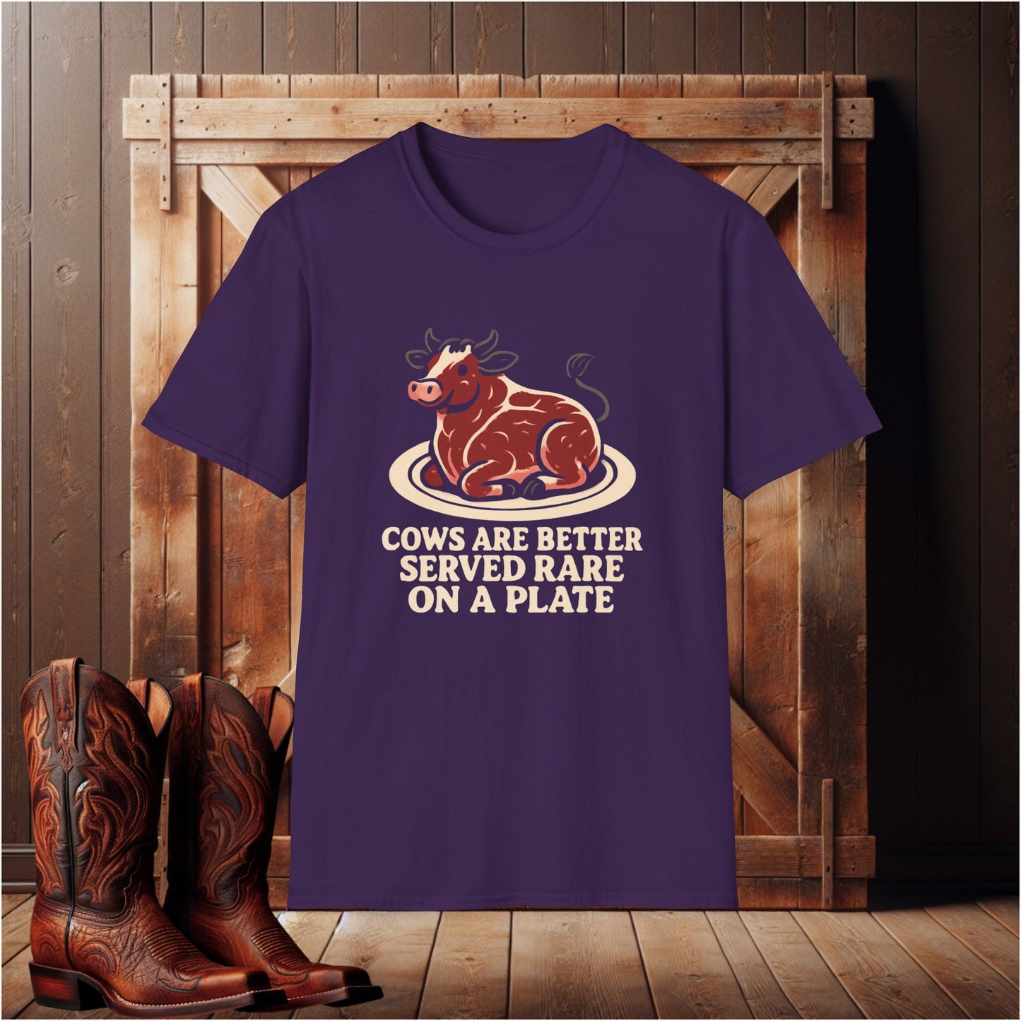 Cows Served Rare T-Shirt