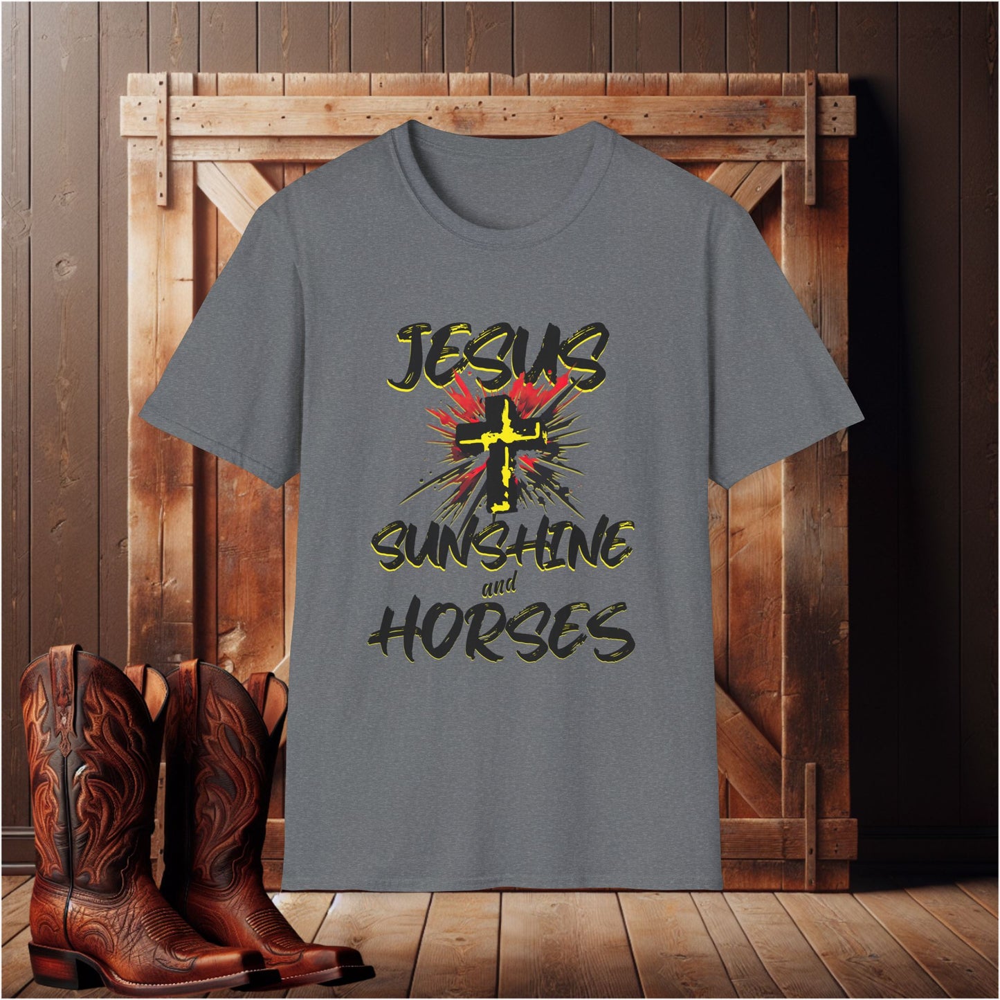 Jesus, Sunshine & Horses T-Shirt