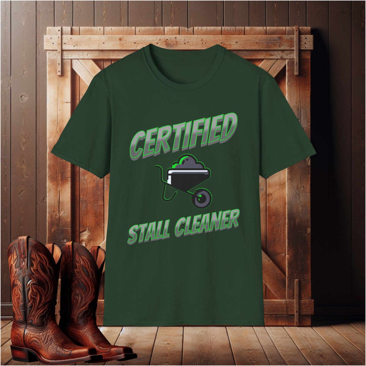 Certified Stall Cleaner T-Shirt