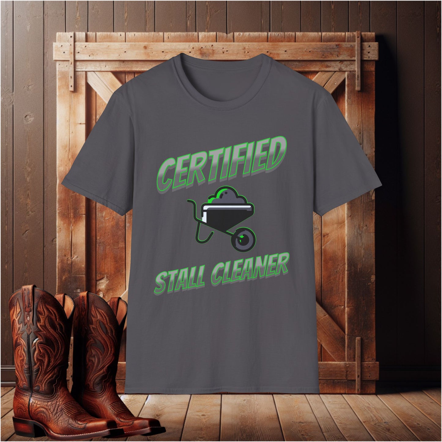 Certified Stall Cleaner T-Shirt