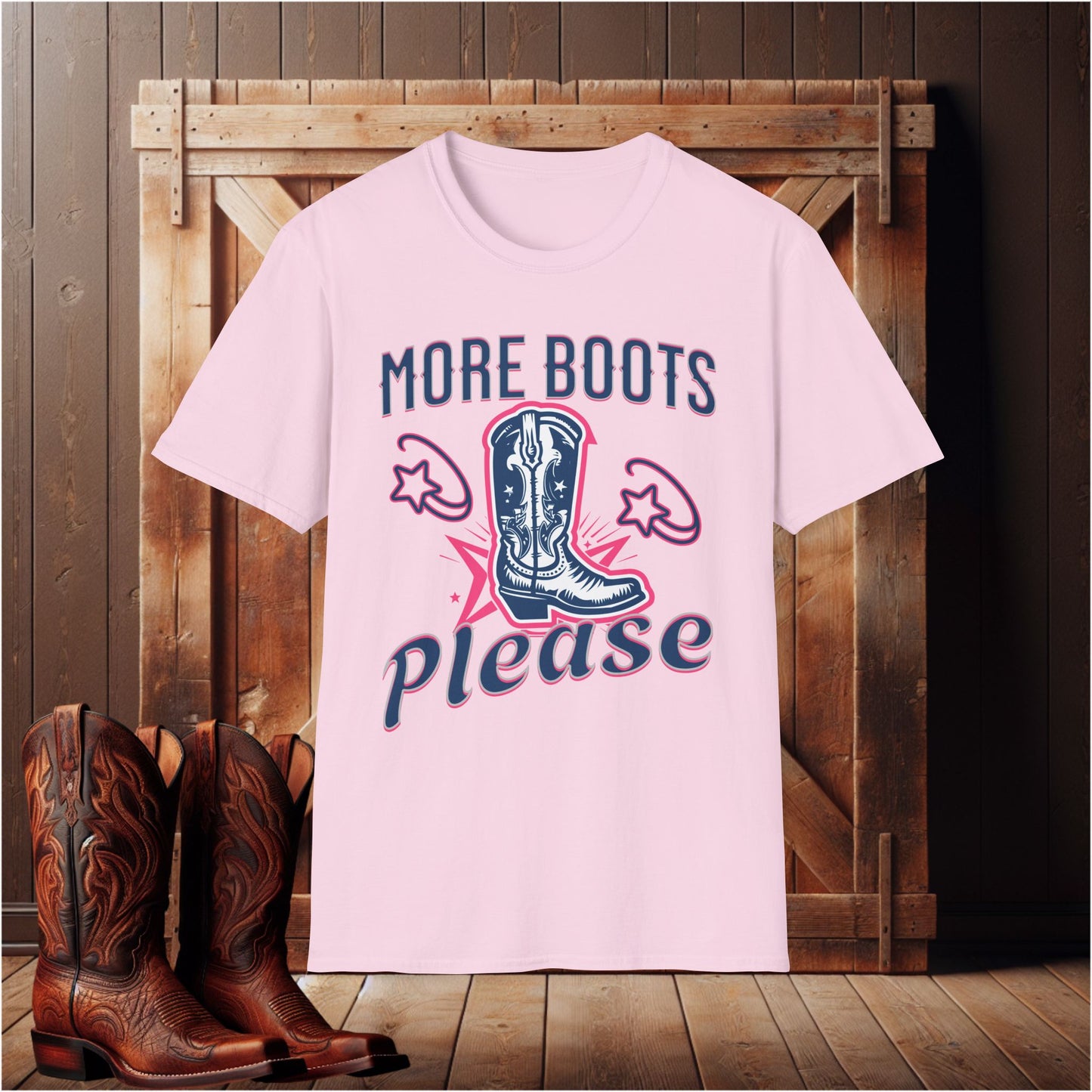 More Boots Please T-Shirt