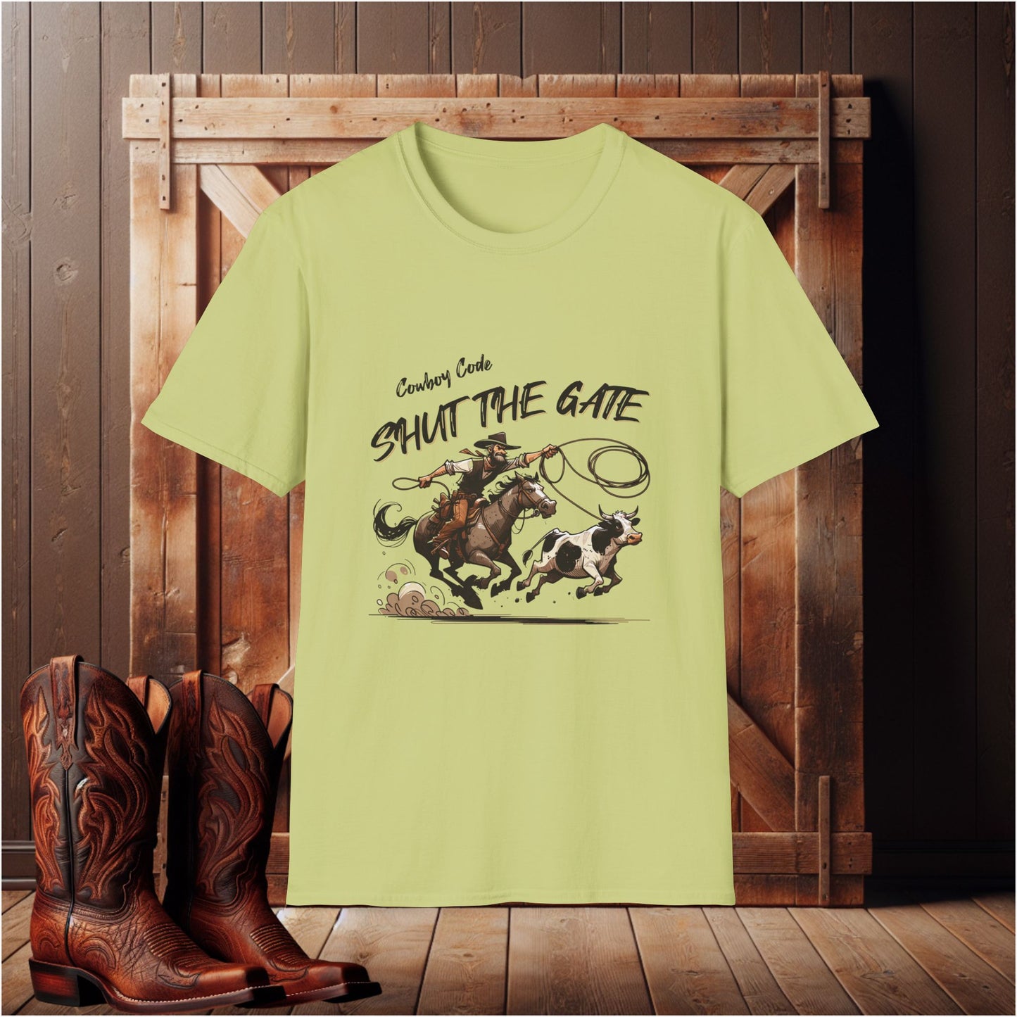 Shut the Gate" T-Shirt