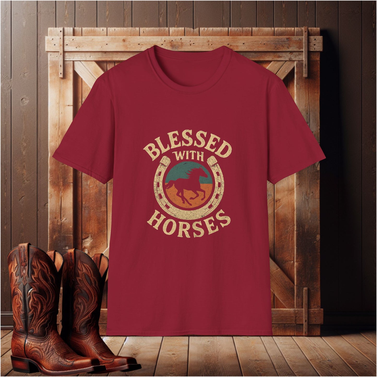 Blessed with Horses T-Shirt