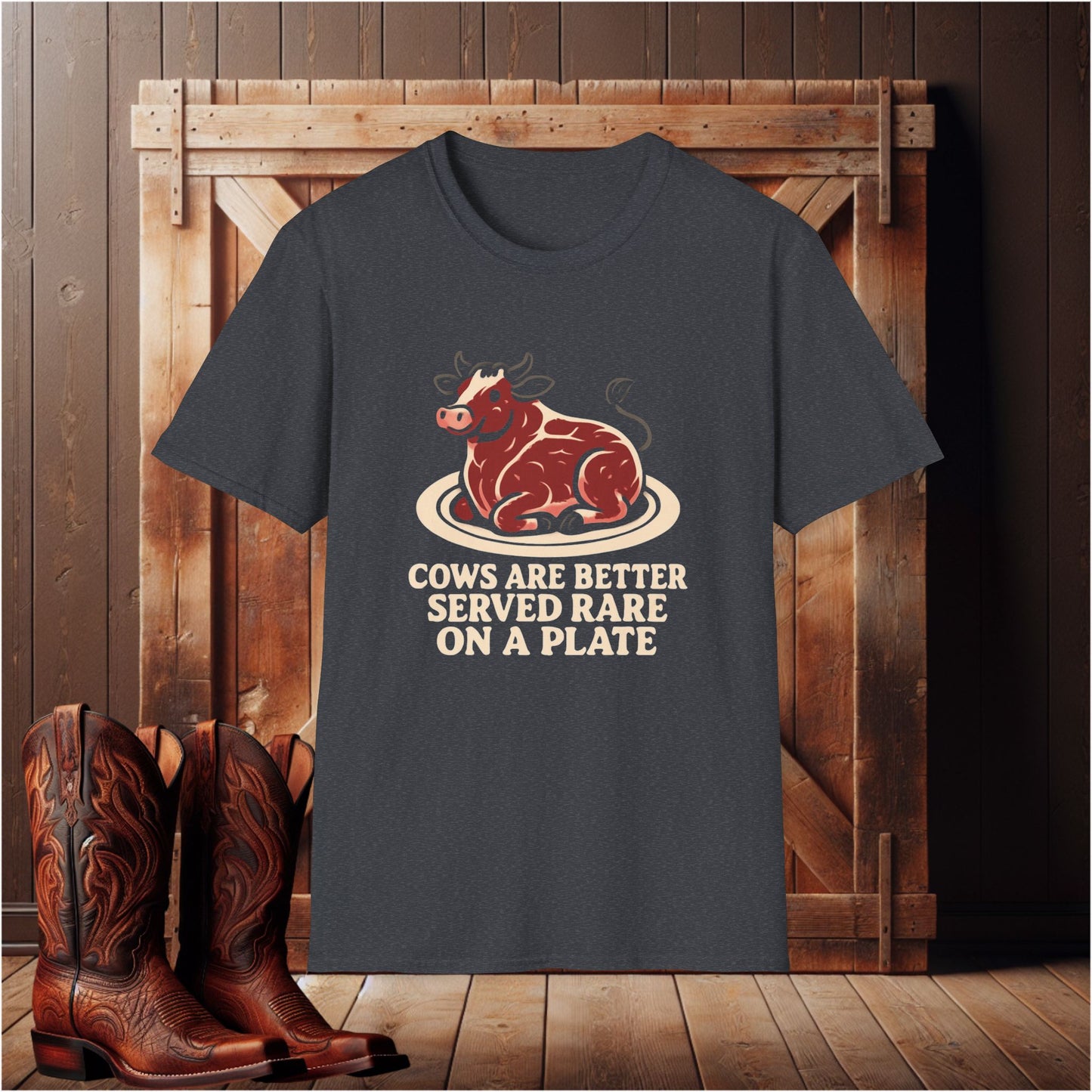 Cows Served Rare T-Shirt
