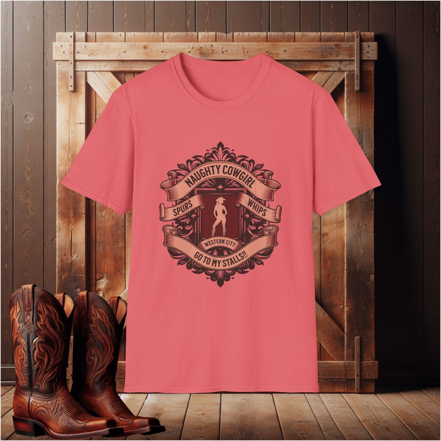 Naughty Cowgirl Western T-Shirt
