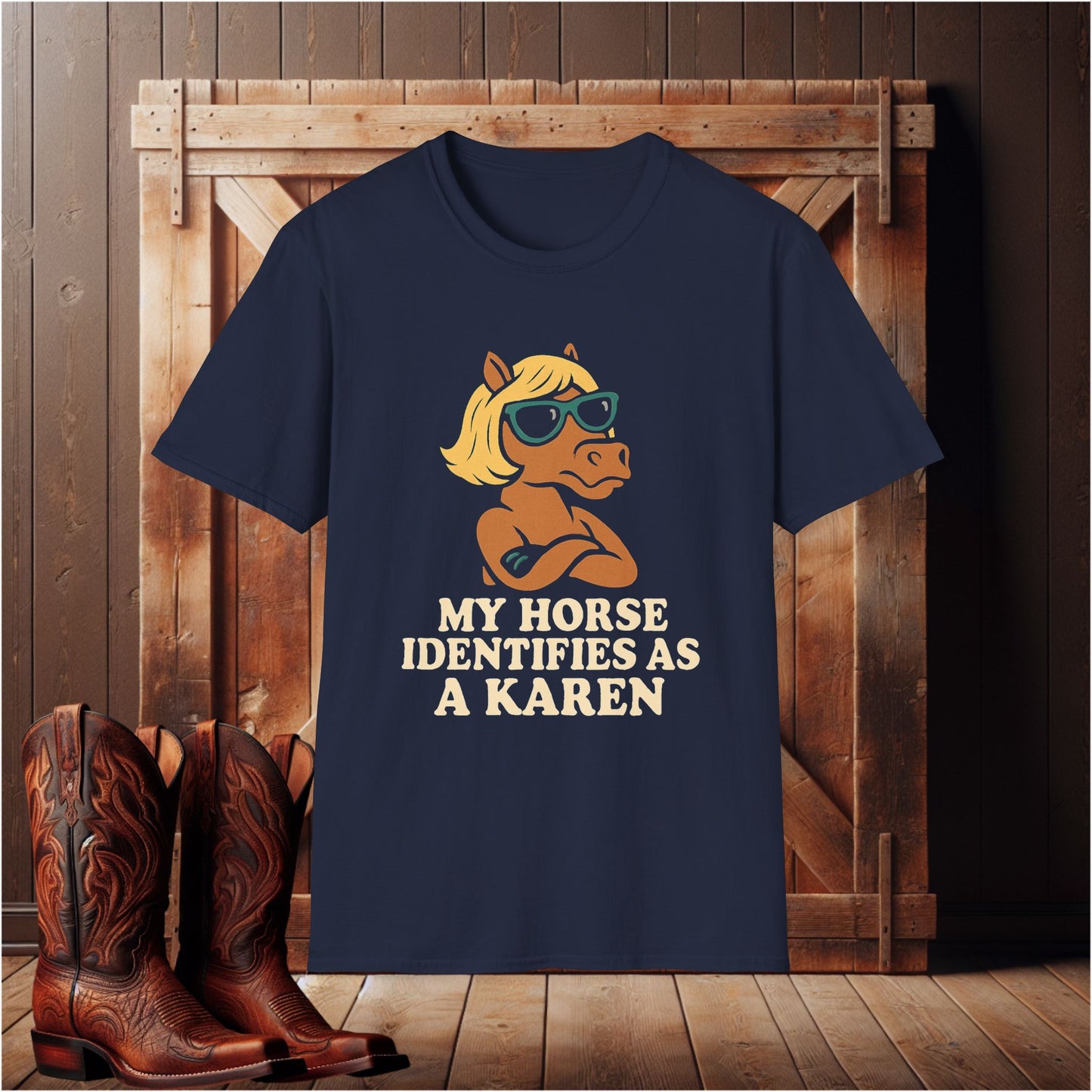 My Horse Identifies as a Karen T-Shirt