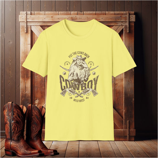 Put The Cows Back T-shirt