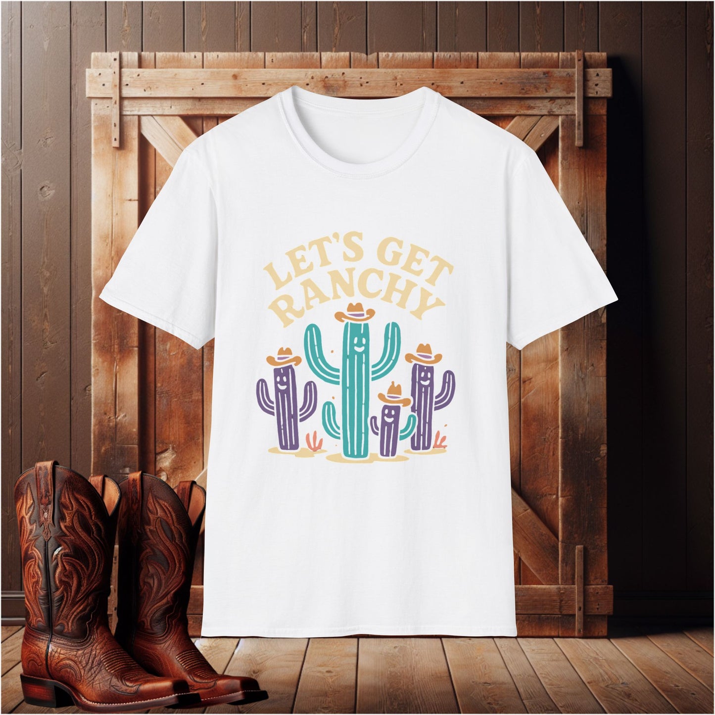 Let's Get Ranchy Cactus T-Shirt