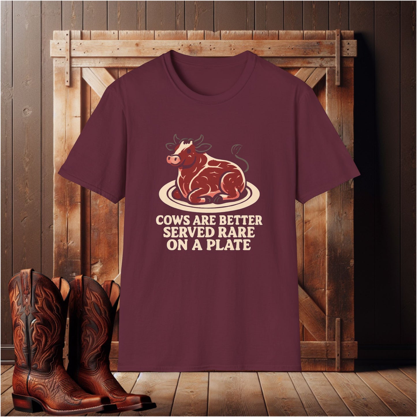 Cows Served Rare T-Shirt