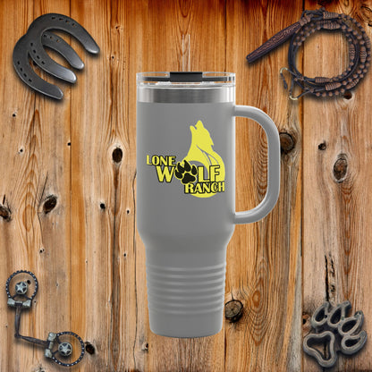 Lone Wolf Ranch Insulated Travel Mug, 40oz - Stylish Coffee Cup, Perfect Gift for Ranch Lovers, Outdoor Adventure Essential, [...]