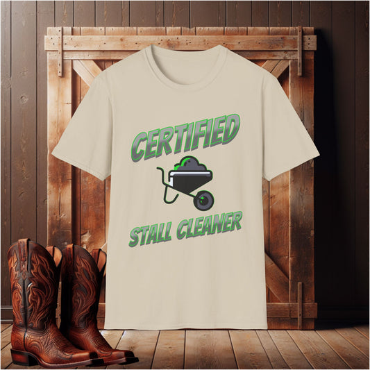 Certified Stall Cleaner T-Shirt