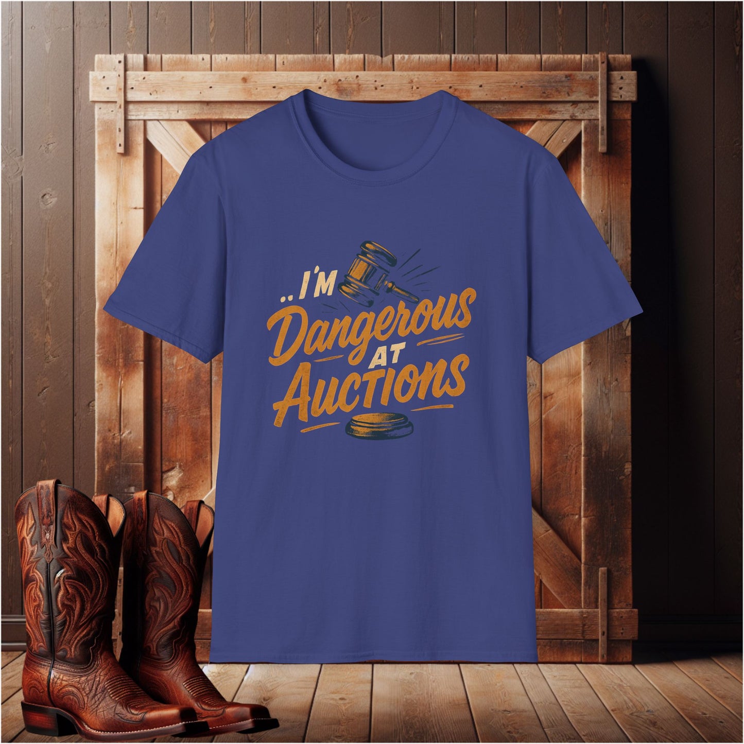 I'm Dangerous at Auctions T-Shirt