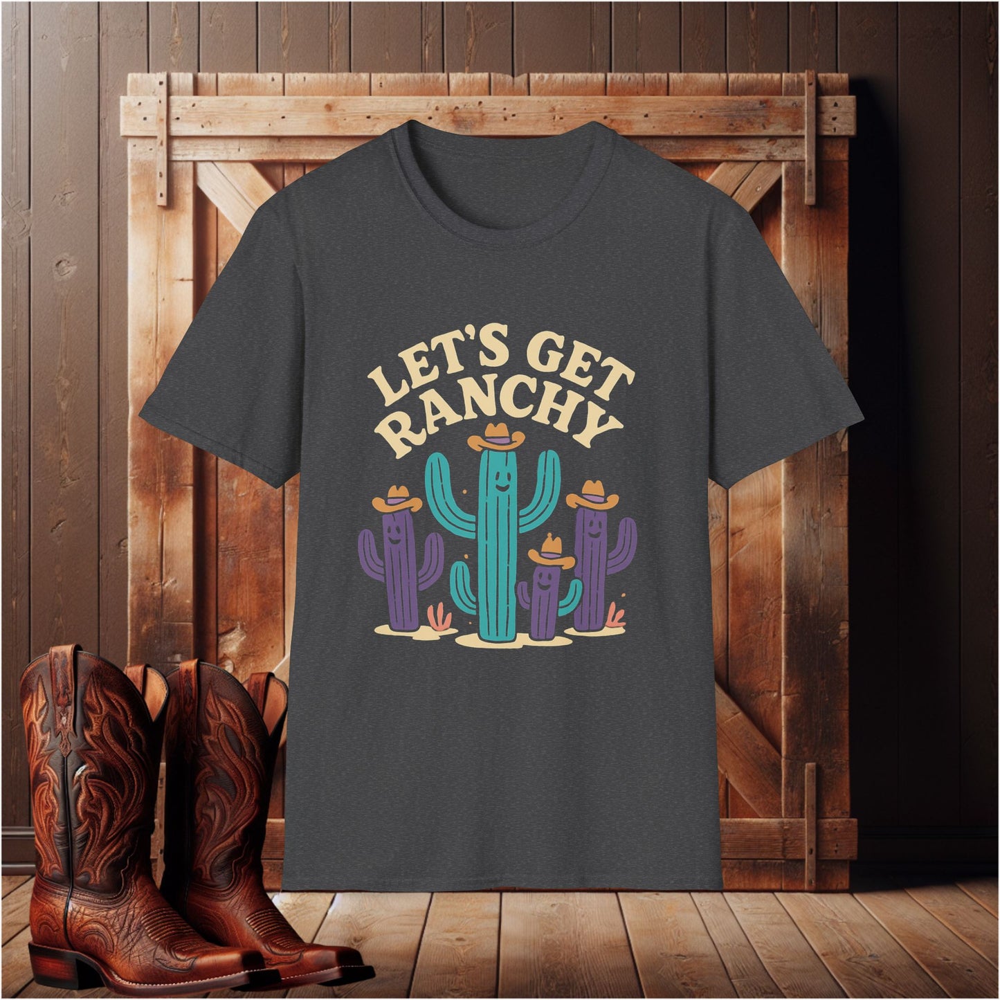 Let's Get Ranchy Cactus T-Shirt