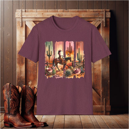 Western Cowgirl Graphic T-Shirt