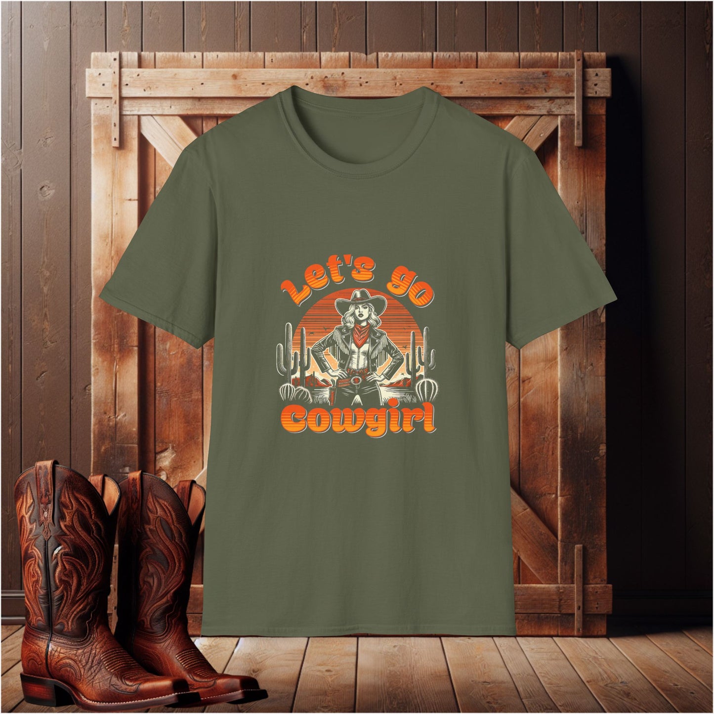 Let's Go Cowgirl T-Shirt