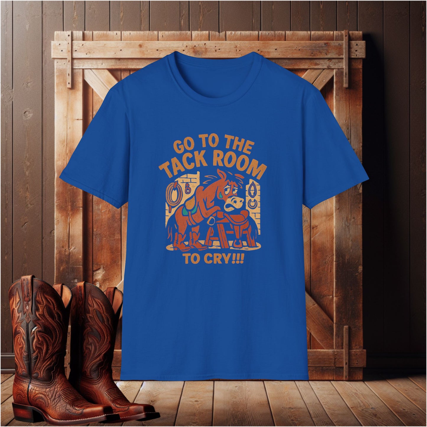 Go to the Tack Room to Cry T- Shirt