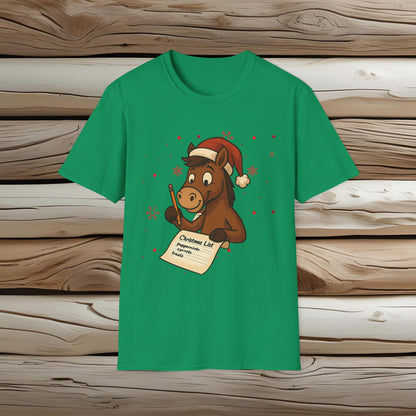 Festive Holiday Horse T-Shirt