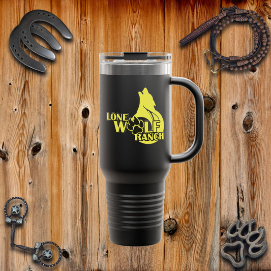 Lone Wolf Ranch Insulated Travel Mug, 40oz - Stylish Coffee Cup, Perfect Gift for Ranch Lovers, Outdoor Adventure Essential, [...]