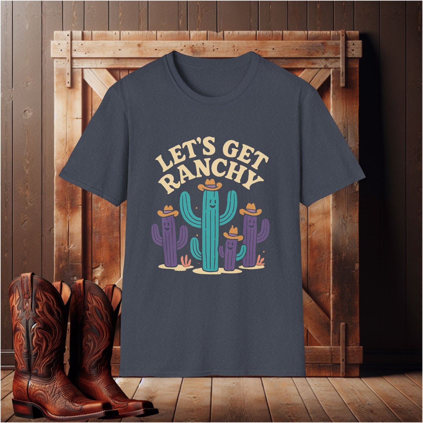 Let's Get Ranchy Cactus T-Shirt