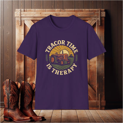 Tractor Time Is Therapy T-Shirt
