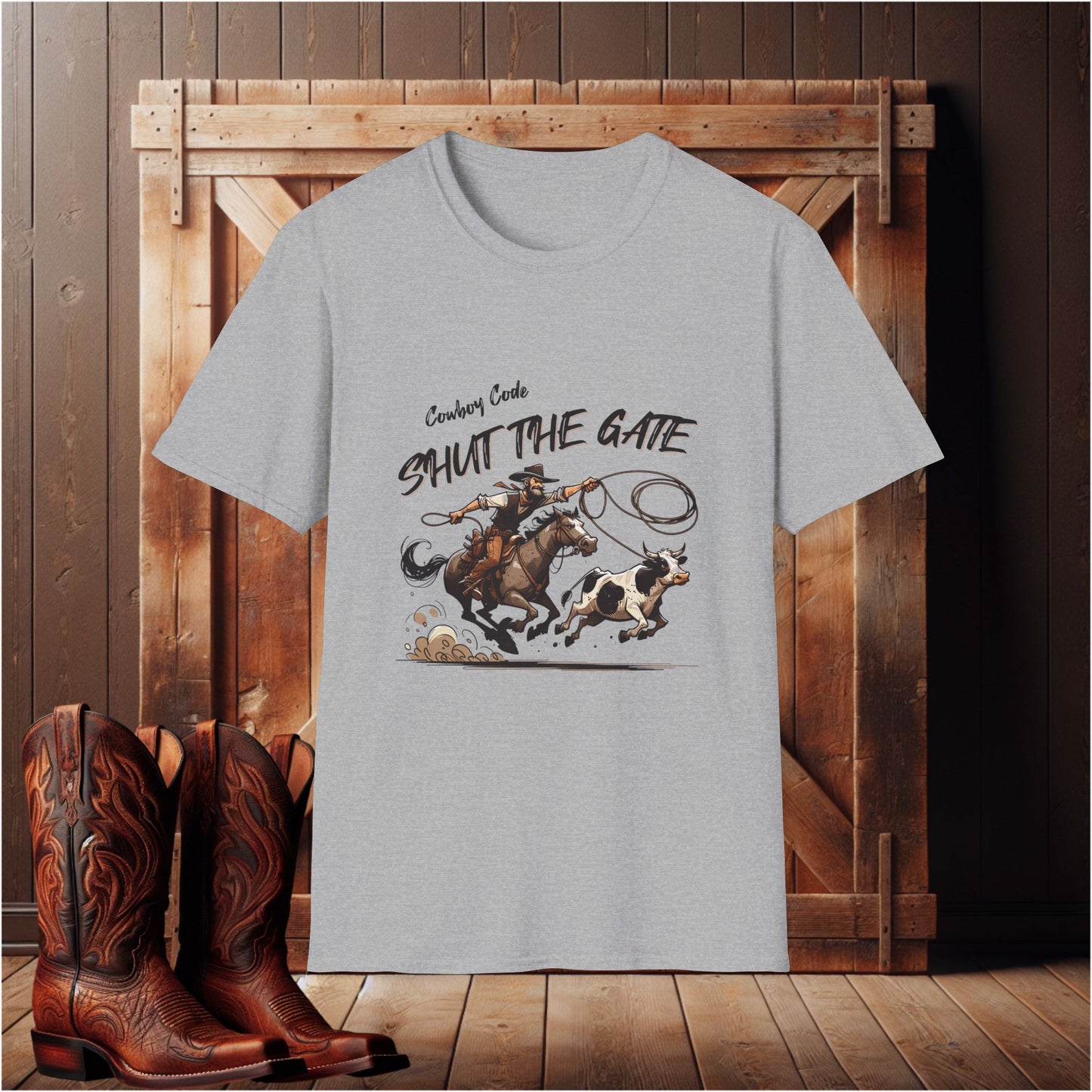 Shut the Gate" T-Shirt