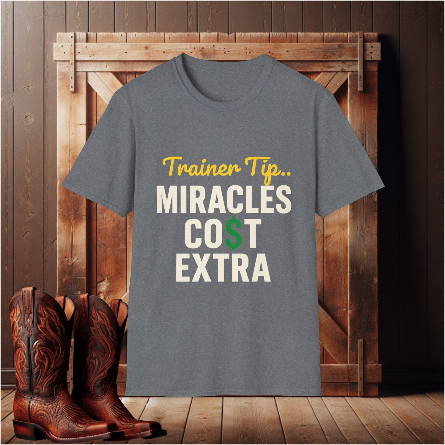 Miracles Cost Extra T-Shirt