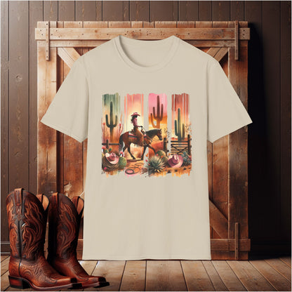 Western Cowgirl Graphic T-Shirt