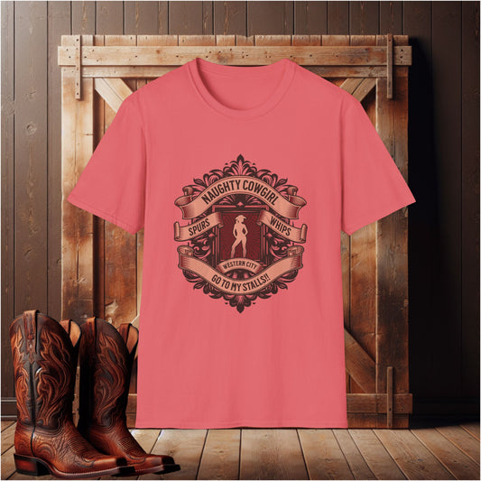 Naughty Cowgirl Western T-Shirt