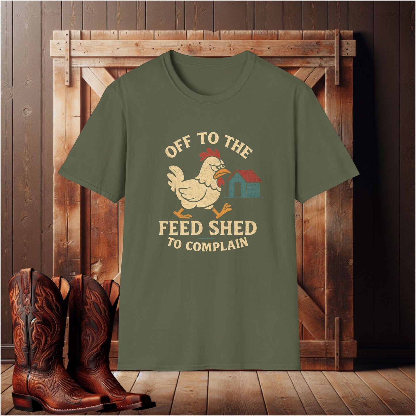 Off To The Feed Shed T-Shirt